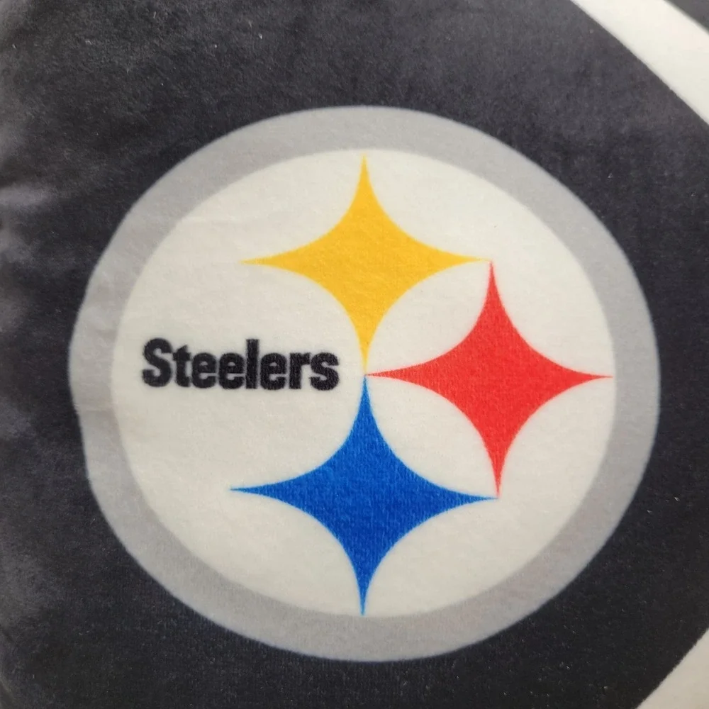 Pittsburgh Steelers Side Arrow square pillow NFL